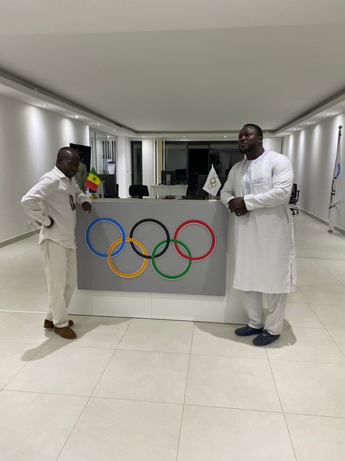JOJ DAKAR 2022 : Modou Lo reçu par Mamadou Diagna Ndiaye, promet de jouer pleinement sa partition.
