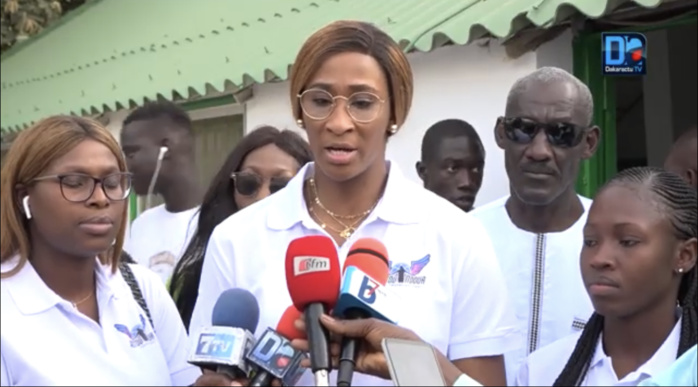 Lancement Association « éducation sport » : La basketteuse Astou Ndour tend la main à la jeunesse. Lancement Association « éducation sport » : La basketteuse Astou Ndour tend la main à la jeunesse.