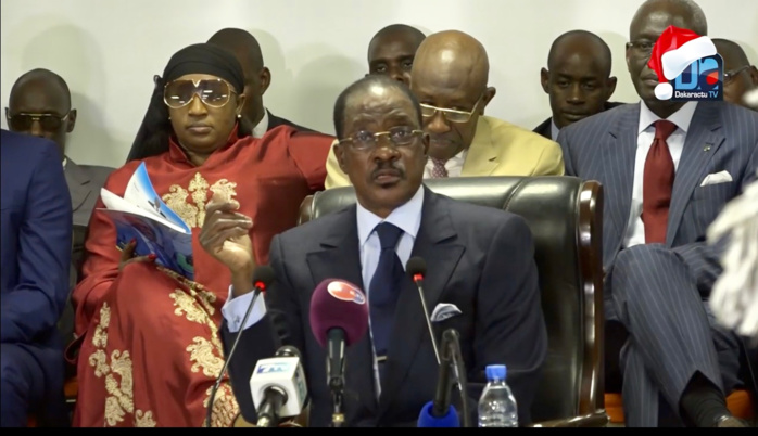 FIN D’ANNÉE : Le message de Me Madické Niang aux Sénégalais... FIN D’ANNÉE : Le message de Me Madické Niang aux Sénégalais...