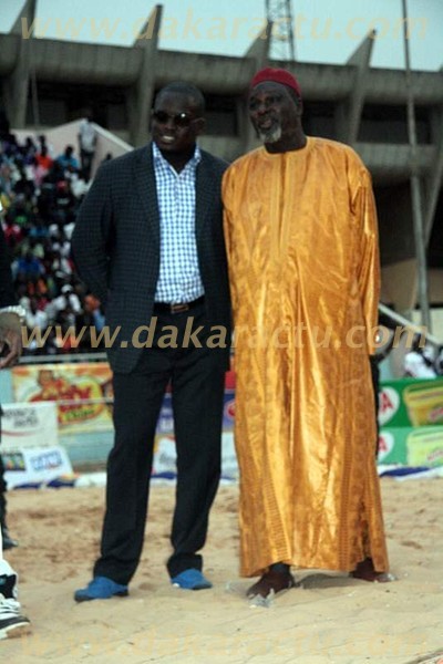 Aziz Ndiaye et son père