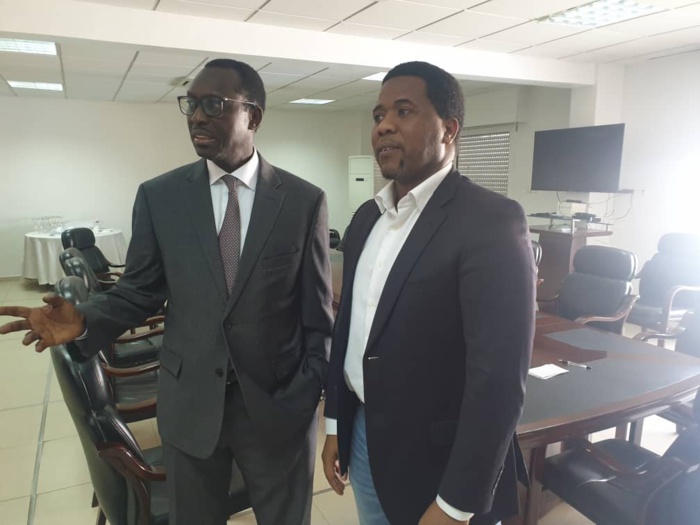 CNRA / DMEDIA : Babacar Diagne a reçu Bougane Guèye Dany...