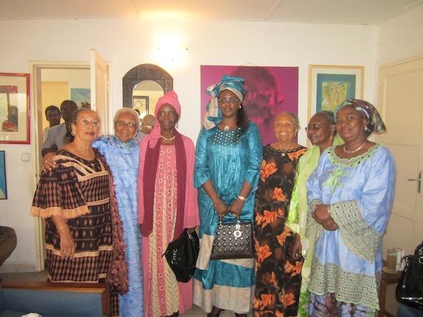 Visites de Madame Sall à la veuve de Mamadou Dia, Annette Mbaye D'Erneville et Maimouna Kâne (PHOTOS)