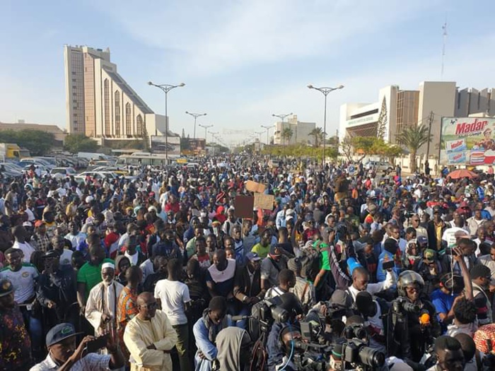 Les images de la mobilisation de « Nio Lank »...