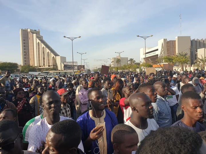 Les images de la mobilisation de « Nio Lank »...