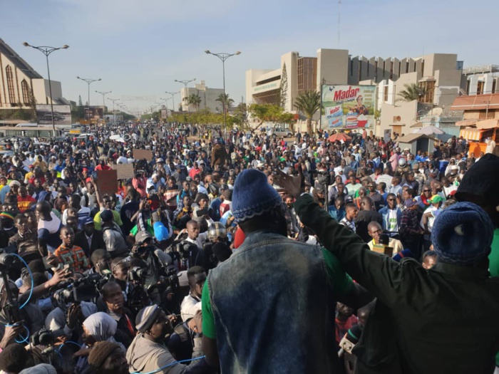 Les images de la mobilisation de « Nio Lank »...