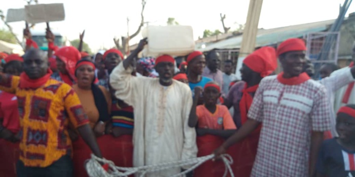 Nioro / Keur Madiabel : La population dans la rue contre la hausse du prix de l'eau (Les premières images).