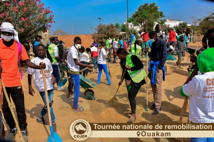 Tournée nationale de remobilisation : la COJER désencombre Ouakam et se structure