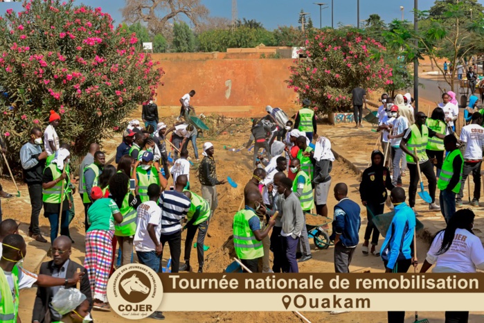 Tournée nationale de remobilisation : la COJER désencombre Ouakam et se structure Tournée nationale de remobilisation : la COJER désencombre Ouakam et se structure