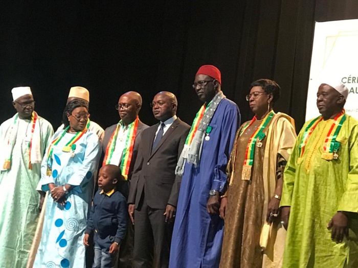 Remise de décorations aux agents du ministère des Collectivités territoriales, du Développement et de l’Aménagement des Territoires, promus aux ordres nationaux.