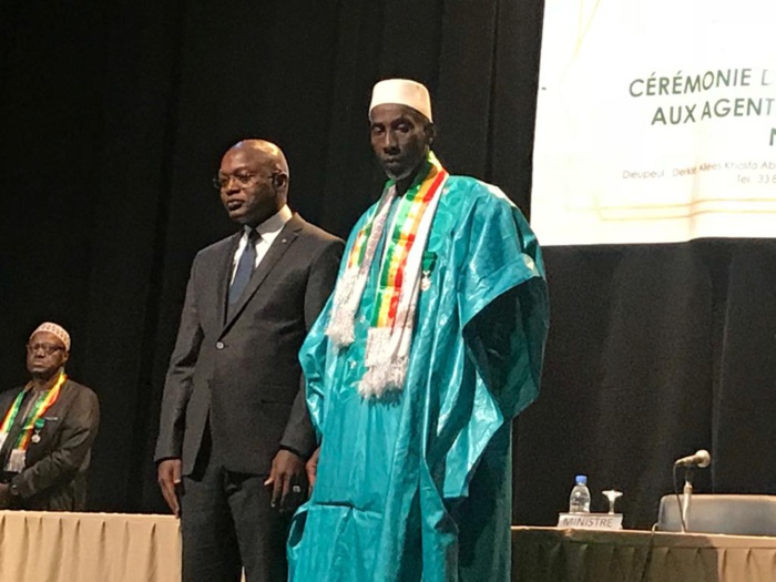 Remise de décorations aux agents du ministère des Collectivités territoriales, du Développement et de l’Aménagement des Territoires, promus aux ordres nationaux.
