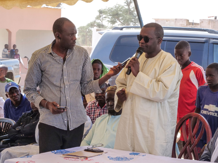 Notto-Diobass : Le ministre-maire Alioune Sarr offre un marché aux femmes du village de Dioungane. Notto-Diobass : Le ministre-maire Alioune Sarr offre un marché aux femmes du village de Dioungane.