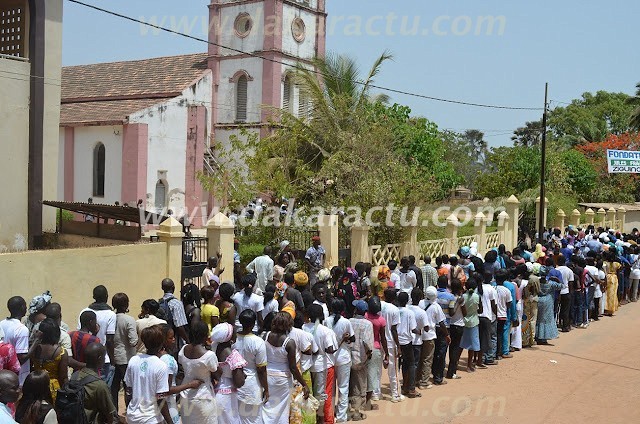 Photos - Jules François Bocandé : Revivez ses obsèques à ziguinchor en images