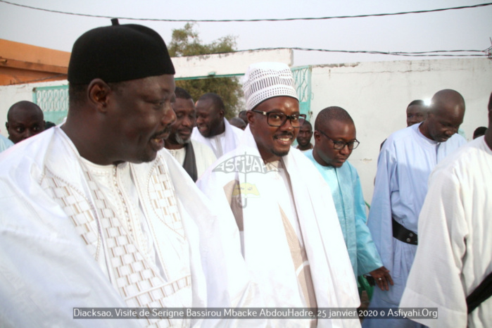 (Images) GAMOU DE DIACKSAO / Cheikh Bass Abdou Khadre Mbacké porteur d'un message du Khalife de Touba, parrain de l'édition 2020