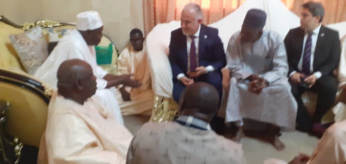 Visite : Des personnalités turques à Massalikoul Jinaane. Visite : Des personnalités turques à Massalikoul Jinaane.