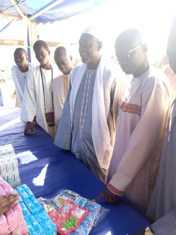 Kaolack : Le fils aîné du Khalife général des mourides à la Fika (Images)