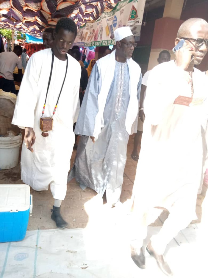 Kaolack : Le fils aîné du Khalife général des mourides à la Fika (Images) Kaolack : Le fils aîné du Khalife général des mourides à la Fika (Images)