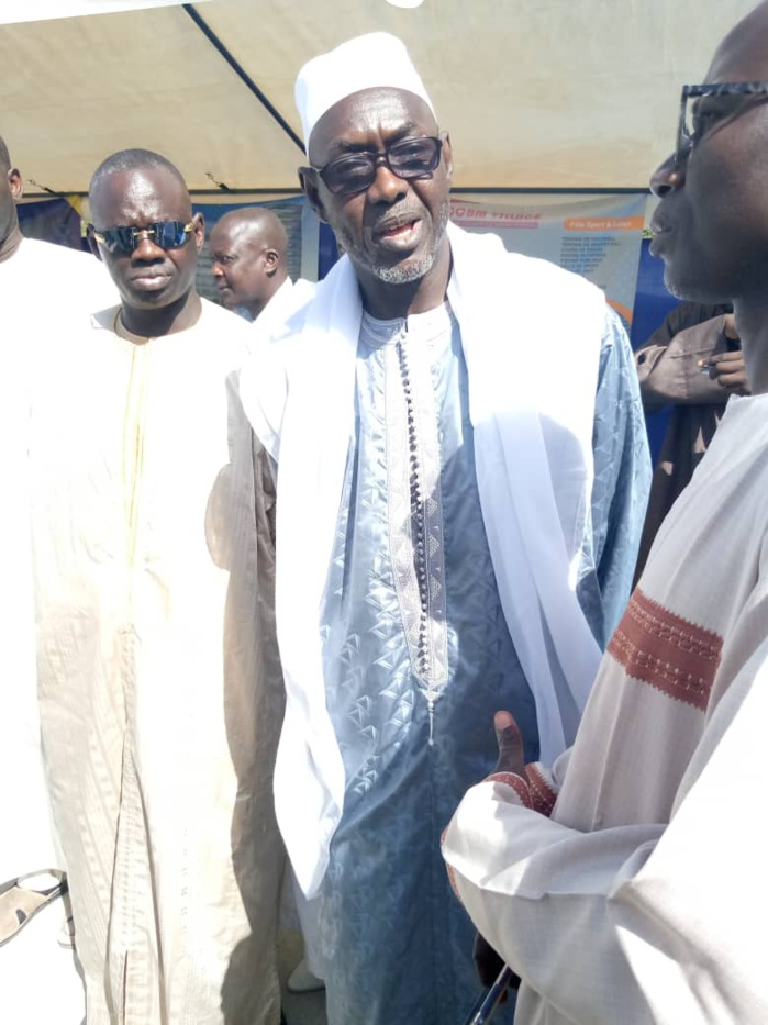 Kaolack : Le fils aîné du Khalife général des mourides à la Fika (Images)