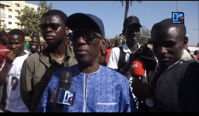 Manifestation Nio Laank : Mamadou Diop Decroix tacle Macky Sall.