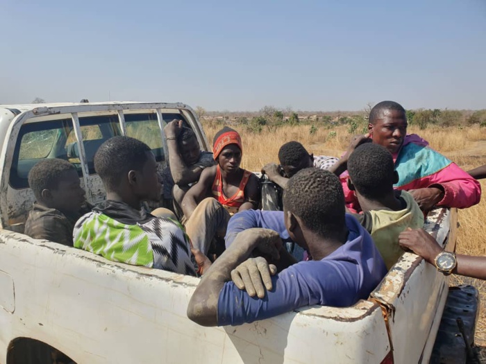Kédougou - Orpaillage clandestin : 10 délinquants arrêtés et déférés au tribunal d'instance de Saraya