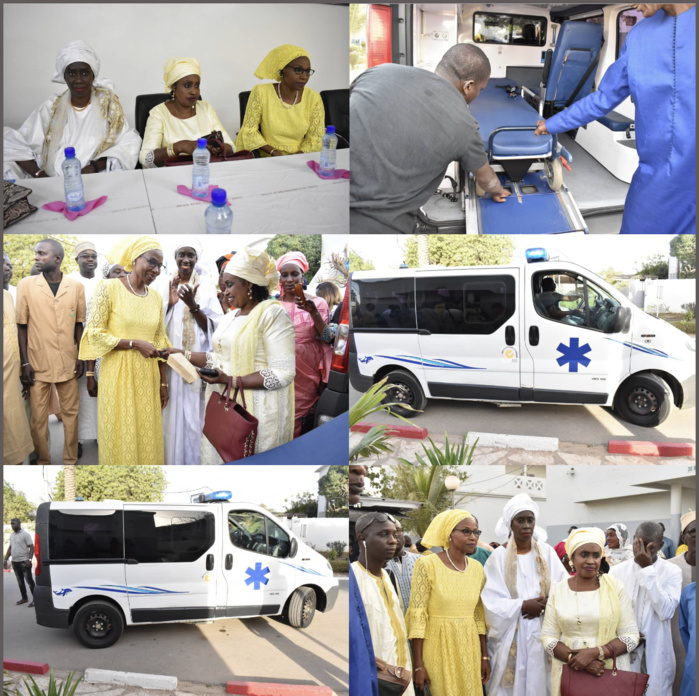 Kaolack : Maître Nafissatou Diop Cissé offre une ambulance flambant-neuve à l'hôpital régional El Hadj Ibrahima Niass (Images).