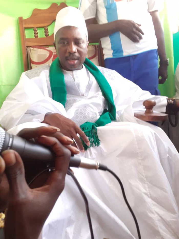 Kolda / Cérémonie officielle de la 46e édition de la ziarra annuelle de Saré Mamady (Kolda) : Le khalife général appelle les fidèles à retourner vers l’Islam et l’union des cœurs. Kolda / Cérémonie officielle de la 46e édition de la ziarra annuelle de Saré Mamady (Kolda) : Le khalife général appelle les fidèles à retourner vers l’Islam et l’union des cœurs.