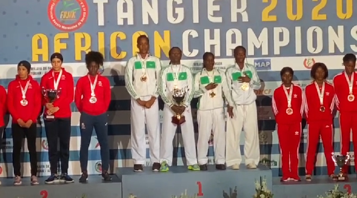 Championnats d’Afrique de karaté : Le Sénégal termine 4ème au classement, les « Lionnes » championnes d’Afrique par équipe... Championnats d’Afrique de karaté : Le Sénégal termine 4ème au classement, les « Lionnes » championnes d’Afrique par équipe...