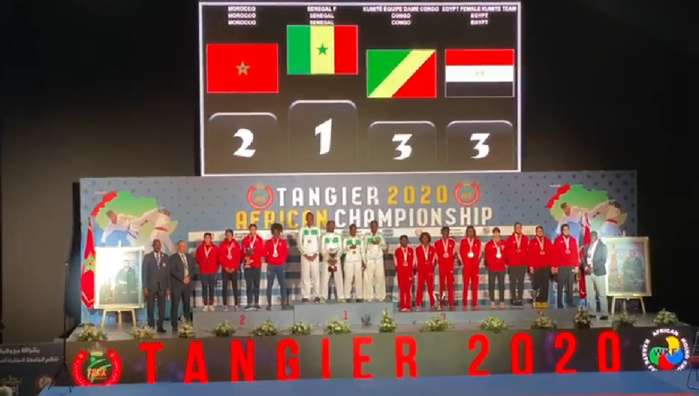 Championnats d’Afrique de karaté : Le Sénégal termine 4ème au classement, les « Lionnes » championnes d’Afrique par équipe...