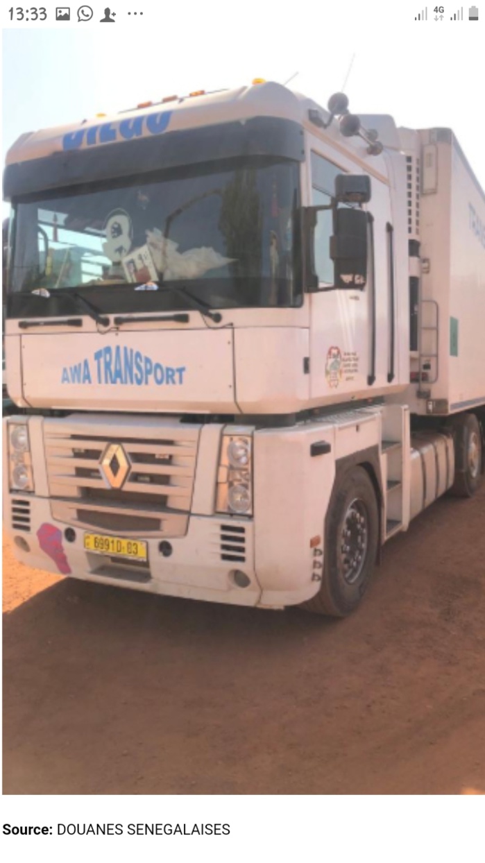 Kédougou : La Douane a saisi 135kg de Cyanure, un produit toxique... Kédougou : La Douane a saisi 135kg de Cyanure, un produit toxique...