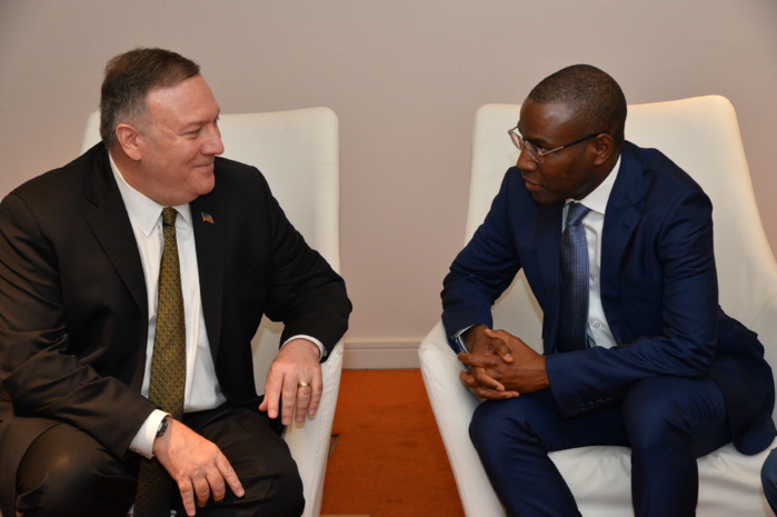 Visite du secrétaire d'État Américain au Sénégal : Les premières images de Mike Pompeo à Dakar (Photos)
