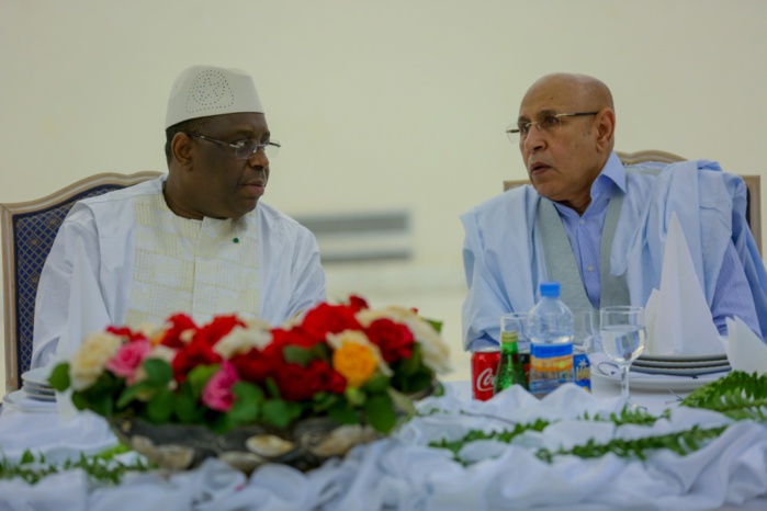Quelques images du dîner officiel offert par le président mauritanien à l’honneur de son Homologue SE Macky Sall.