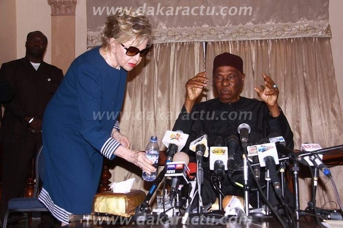 Revivez en images et en son la conférence de presse d'Abdoulaye Wade 