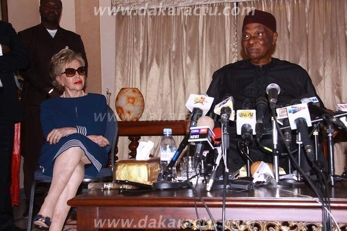 Revivez en images et en son la conférence de presse d'Abdoulaye Wade 