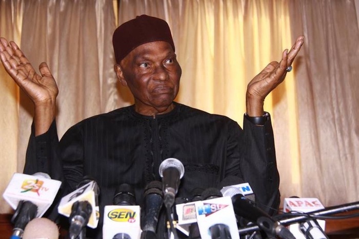Revivez en images et en son la conférence de presse d'Abdoulaye Wade 