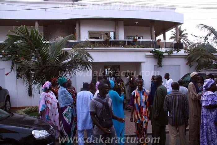 Voici la maison où loge Abdoulaye Wade