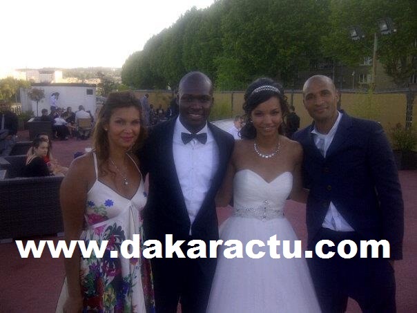 Diomansy et sa femme Fazylia invités au mariage de Moussa Sow