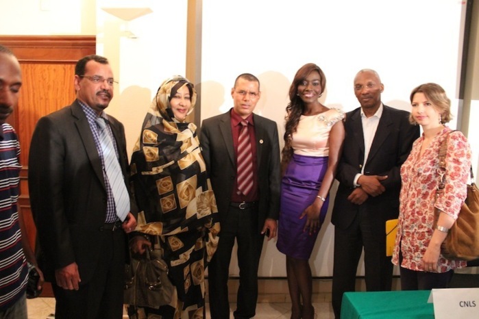 Les images de la conférence de presse de Coumba Gawlo à Nouakchott