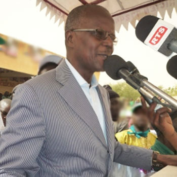Mbour : Ousmane Tanor Dieng satisfait de la première partie de sa campagne