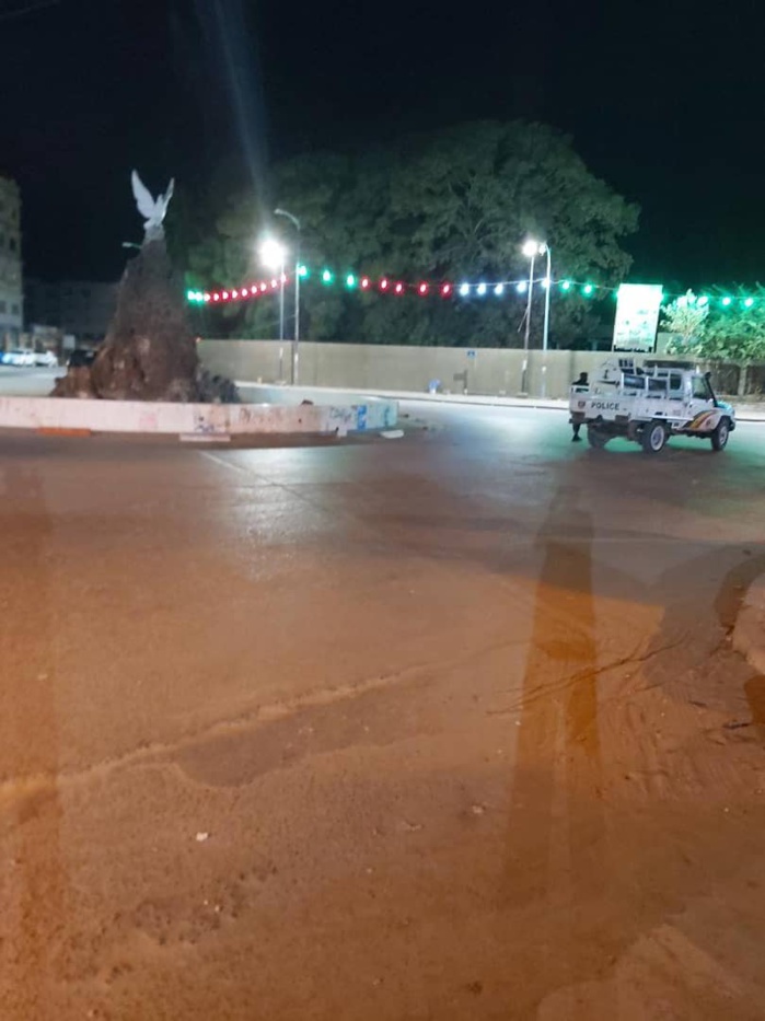 2ème jour Couvre-feu / Ziguinchor est devenue une ville morte. 2ème jour Couvre-feu / Ziguinchor est devenue une ville morte.