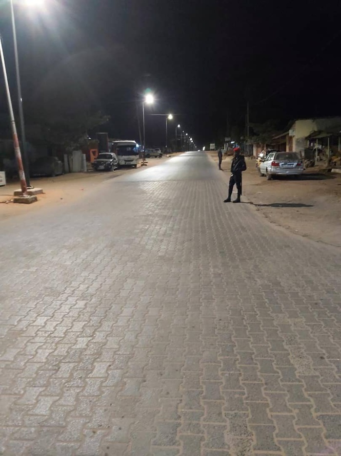 2ème jour Couvre-feu / Ziguinchor est devenue une ville morte.