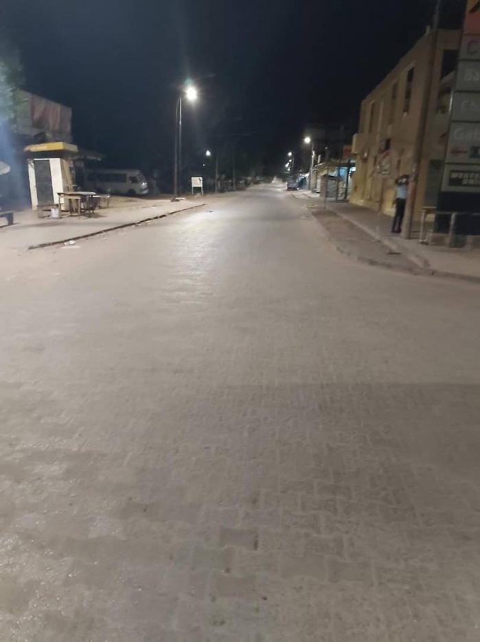 2ème jour Couvre-feu / Ziguinchor est devenue une ville morte. 2ème jour Couvre-feu / Ziguinchor est devenue une ville morte.