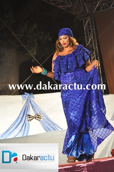 La comédienne Kiné Sow en mode "drianké"