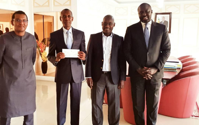 Lutte contre le Covid-19 : Le groupe SABLUX contribue à hauteur de 77 millions F Cfa. Lutte contre le Covid-19 : Le groupe SABLUX contribue à hauteur de 77 millions F Cfa.