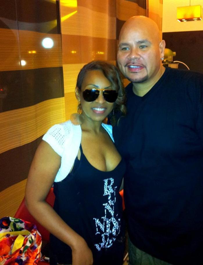 Viviane Chidid avec Fat Joe à Bata à l'anniversaire du vice-président de la Guinée Équatoriale