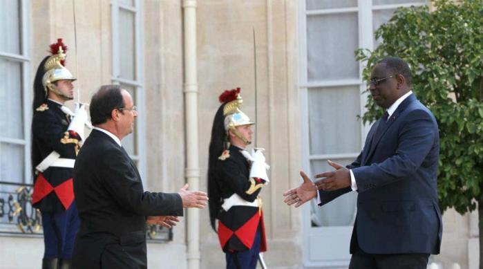 Visite d'Etat du président de la République, Macky Sall à l'Elysée(Images)