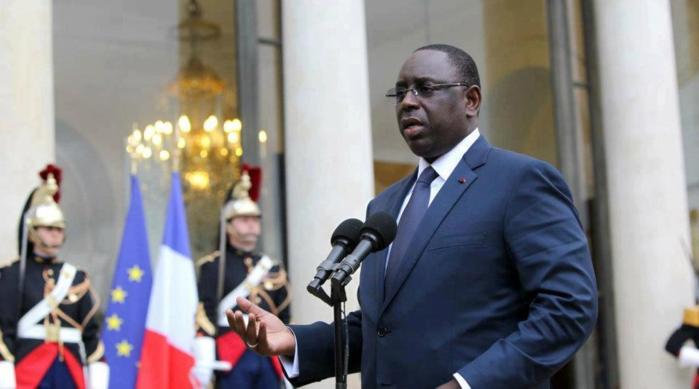 Visite d'Etat du président de la République, Macky Sall à l'Elysée(Images)