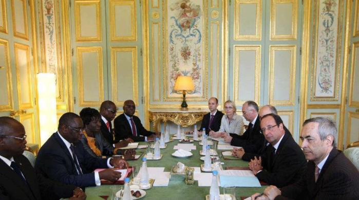 Visite d'Etat du président de la République, Macky Sall à l'Elysée(Images)