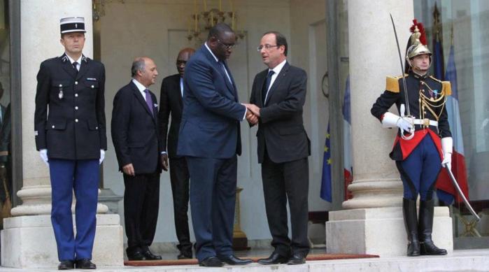 Visite d'Etat du président de la République, Macky Sall à l'Elysée(Images)