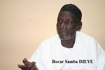 Bocar Samba Dièye relaxé