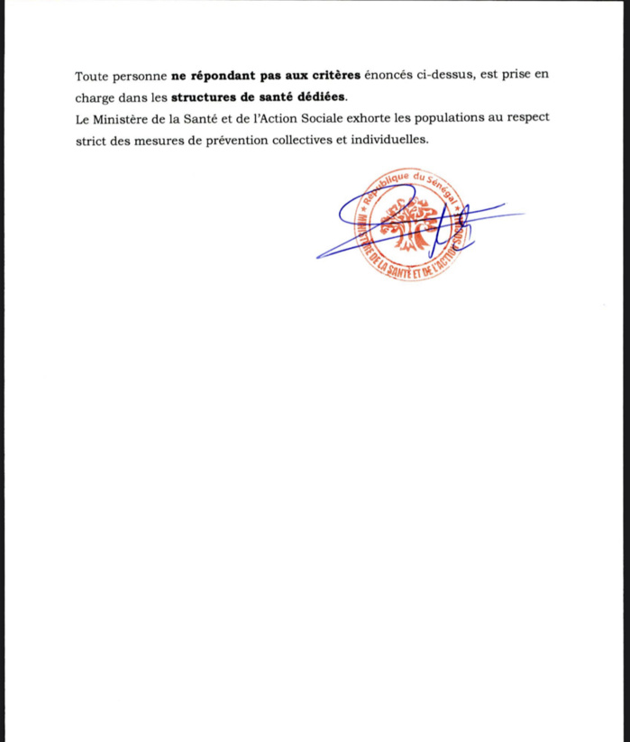 SÉNÉGAL : 59 nouveaux cas testés positifs au coronavirus, 49 nouveaux guéris et 7cas graves en réanimation. SÉNÉGAL : 59 nouveaux cas testés positifs au coronavirus, 49 nouveaux guéris et 7cas graves en réanimation.
