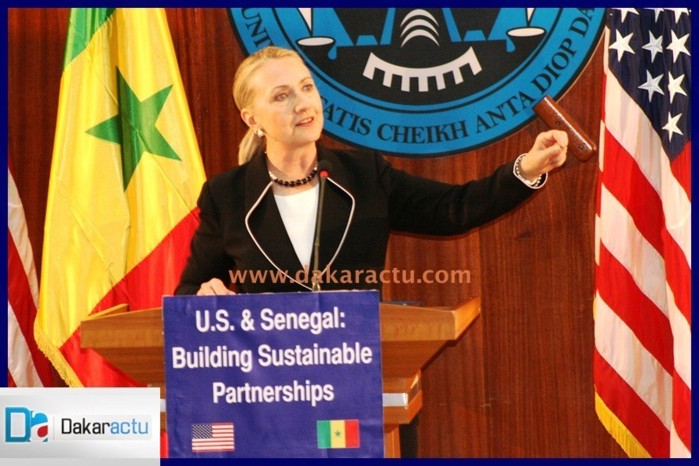 Sénégal : Le discours d'Hillary Clinton à L'Ucad 2 en images  (PHOTOS)